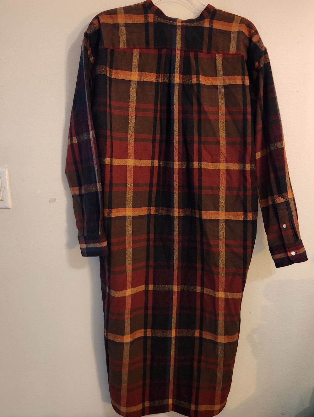 Polo by Ralph Lauren Plaid Flannel Twill Shirt  Dress Size 8 - Picture 3 of 8